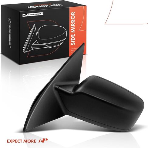 A-Premium Driver Side Power Door Mirror - Compatible with Ford Fusion & Mercury Milan, 2006-2010 - Heated, Non-Folding, Black Outside Rear View Mirror w/Puddle Light - Replace# 6E5Z17683B in Saudi Arabia