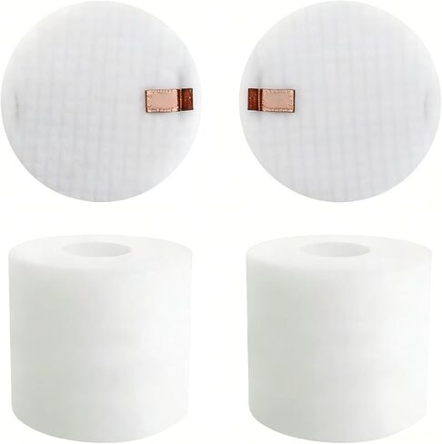 2-Sets Base Pre-Motor Filter 2.56inches High Compatible with Shark IQ Robot R101AE RV1001AE UR1005AE Vacuum Self-Empty Base,Compare to Part # 106KY1000AE in Kuwait