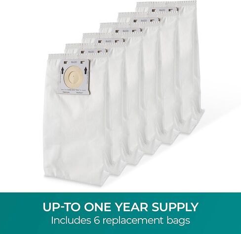 Kenmore IB600 HEPA Replacement Intuition Upright Vacuum Cleaner Bags for BU4022, BU4020, BU4018, BU4050, BU3040,White in Kuwait