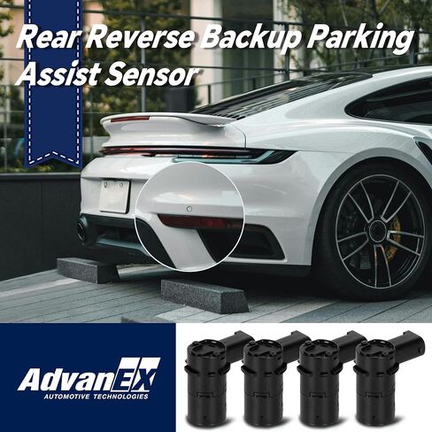 4Pcs 3F2Z-15K859-BA Rear Reverse Backup Parking Assist Sensor Compatible with FORD E-150/F-150/F-250/Explorer LINCOLN Mark LT MERCURY Mountaineer Replace 4F23-15K859-AA 4F2Z-15K859-A in Saudi Arabia