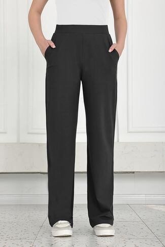 Dress Pants for Work, High Waist Tummy Control Office Trousers, Comfortable Stretch Business Pants for Women in Saudi Arabia