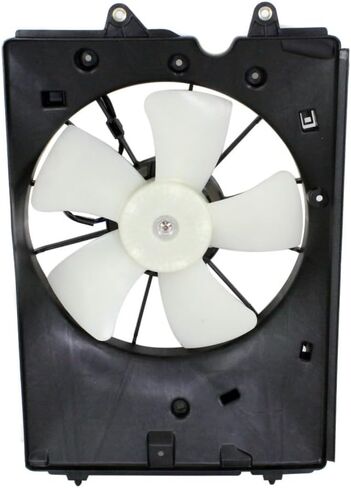 KarParts360 لسيارة Honda Pilot 2009-2015 مراوح التبريد للسائق وجانب الركاب | زوج | الرادياتير ومروحة مكثف مكيف الهواء | تصميم بمروحة واحدة | الدفع الرباعي | لـ HO3115149، HO3020101 | 19030RN0A51-PFM، 38616RN0A71 in Saudi Arabia