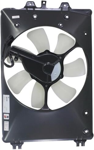 KarParts360 لسيارة Honda Pilot 2009-2015 مراوح التبريد للسائق وجانب الركاب | زوج | الرادياتير ومروحة مكثف مكيف الهواء | تصميم بمروحة واحدة | الدفع الرباعي | لـ HO3115149، HO3020101 | 19030RN0A51-PFM، 38616RN0A71 in Saudi Arabia