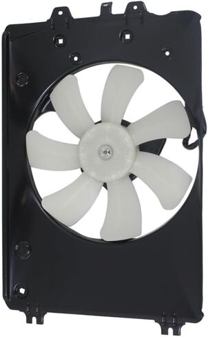 KarParts360 لسيارة Honda Pilot 2009-2015 مراوح التبريد للسائق وجانب الركاب | زوج | الرادياتير ومروحة مكثف مكيف الهواء | تصميم بمروحة واحدة | الدفع الرباعي | لـ HO3115149، HO3020101 | 19030RN0A51-PFM، 38616RN0A71 in Saudi Arabia