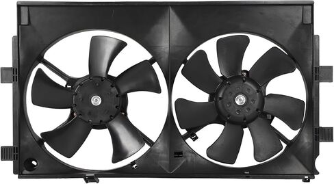 Black Radiator Fan Assembly 2020-2021 for Mitsubishi Outlander Sport BE Sport Utility 4-Door 2.0L Electric Cooling Fan Replace 620-367 in Saudi Arabia