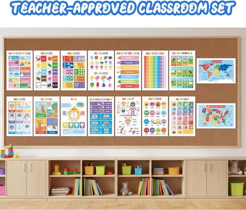 مخططات الضرب UNCLE WU للأطفال - مخطط جدول الوقت - ملصقات الرسوم البيانية التعليمية للمعلم والطلاب - ملصق مغلف مقاس 18 × 24 بوصة in Kuwait