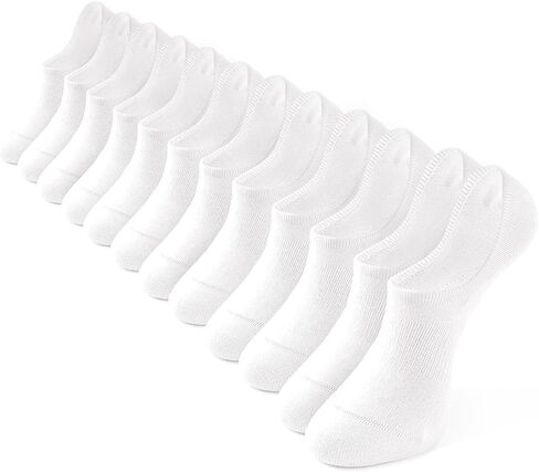 Breslatte 6pairs لا يوجد جوارب إظهار للرجال للرجال غير المنقوشين الجوارب غير المرئية للنساء الرياضة اليومية in Kuwait