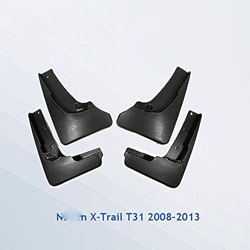 متوافق مع Nissan X-Trail T31 2008-2013، 4 قطع من واقيات الطين المقاومة للرمل وأغطية الطين للعجلات الأمامية والخلفية وملحقات واقيات الطين in Kuwait