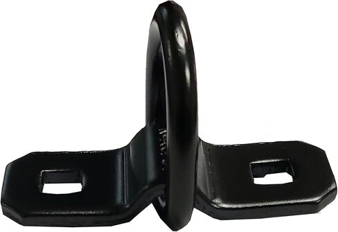 Everest Black Flip Anchor 2 Pack D Rings Tie Down Anchors Hooks Tie Down D Rings Trailer Anchor Lashing Rings for RV SUV Car Boats Motorcycles Surface Cargo Trailers Vans Trucks Mount in Saudi Arabia