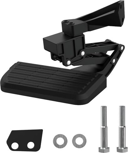 DEEAGLE Bed Step for Toyota Tacoma 2012 2013 2014 2015 2016 2017 2018 2019 2020 2021 2022 2023, Upgraded Aluminum Truck Tailgate Bed Step Retractable Bumper Foldable Pickup Truck Bedstep # PT392-35100 in Kuwait