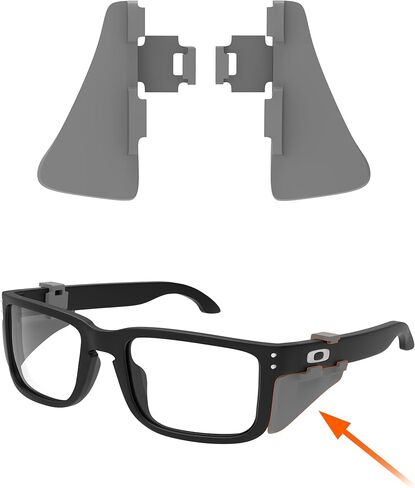 Glasses Side Shields for Oakley Holbrook OO9102 OO9417 OJ9007 OO9509 OO9487 OX8156 OJ9014 Glasses, Safety Clip-on Side Shield in Saudi Arabia
