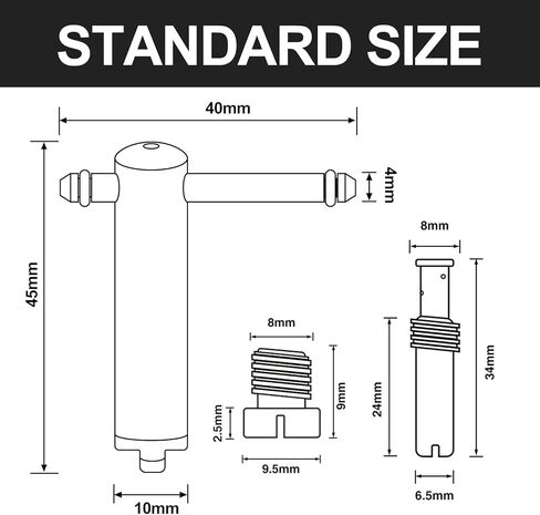 19 Pieces Jet Assortment Kit with Main Jet Tool for Carburetor Replacement Parts for S&S Cycle Super B E G Carbs Carburetors in Kuwait
