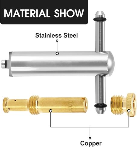 19 Pieces Jet Assortment Kit with Main Jet Tool for Carburetor Replacement Parts for S&S Cycle Super B E G Carbs Carburetors in Kuwait