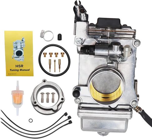Carburetor for Mikuni HSR 42MM HSR42 HD Sportster EVO Big Twin Cam Softail Dyna Electra Super Wide Glide Road King Low Rider TM42-6 Carb in Kuwait