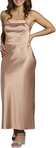 فستان David's Bridal Charmeuse السباغيتي غمد in Kuwait