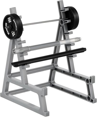 Squat Rack Pen Holder, Weight Rack Pen Holder for Desk Gym-Themed Office Desk Organizer, Mini Weight Racks Pencil Holders and Phone Stand for Fitness Lovers in Saudi Arabia