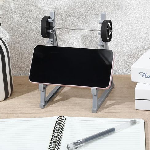 Squat Rack Pen Holder, Weight Rack Pen Holder for Desk Gym-Themed Office Desk Organizer, Mini Weight Racks Pencil Holders and Phone Stand for Fitness Lovers in Saudi Arabia