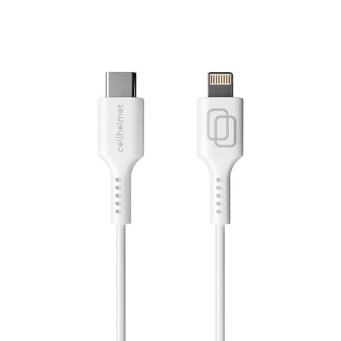 كابل شحن Lightning من نوع Cellhelmet من النوع C لأجهزة Apple - دائري بطول 6 أقدام | كما رأينا في Shark Tank | في حزمة البيع بالتجزئة in Kuwait