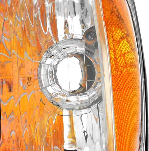 AKKON - Fit 2001 2002 2003 Toyota Sienna 01-03 Headlights Headlamp & Corner Lights Chrome Housing OE Style Driver - Passenger Direct Replacement in Saudi Arabia
