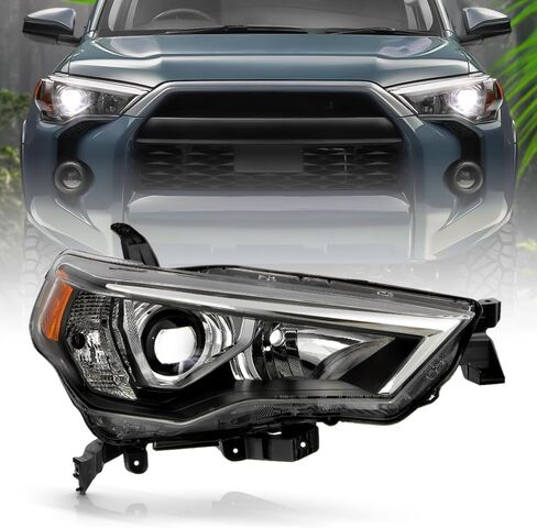 KEEKPO - For 2021 2022 2023 2024 Toyota 4Runner w/Auto LED Projector Headlight Headlamp Replacement Passenger Side in Saudi Arabia
