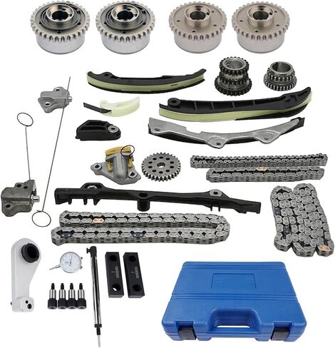 Timing Kit & Tool & VVT Phasers Replacement for 2013-2023 Maserati Quattroporte Ghibli Levante 3.0L V6 323513 299481 339038 276590 900028263 900028363 275555 336070 M156B C D in Saudi Arabia
