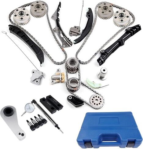 Timing Kit & Tool & VVT Phasers Replacement for 2013-2023 Maserati Quattroporte Ghibli Levante 3.0L V6 323513 299481 339038 276590 900028263 900028363 275555 336070 M156B C D in Saudi Arabia