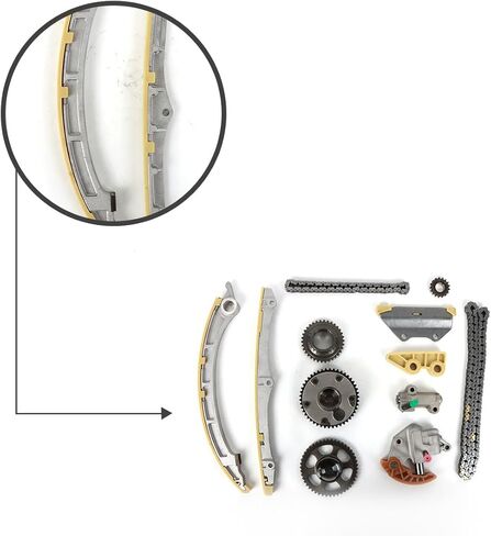 2.4L مجموعة سلسلة التوقيت استبدال أداة ضبط عمود الحدبات لهوندا أكورا ILX أكورد سيفيك كروس تور CR-V 2.4L L4 2008-2015 مجموعة سلسلة توقيت السيارات مع VVT in Kuwait