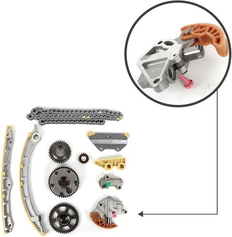 2.4L مجموعة سلسلة التوقيت استبدال أداة ضبط عمود الحدبات لهوندا أكورا ILX أكورد سيفيك كروس تور CR-V 2.4L L4 2008-2015 مجموعة سلسلة توقيت السيارات مع VVT in Kuwait