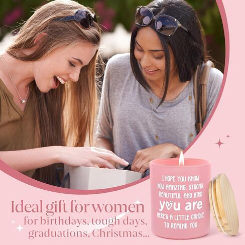 Inspirational Gifts for Women, You are Amazing Candle 10Oz, Encouragement Cheer Up Gifts for Women Friends on Birthday, Get Well Cancer Care Gift, Soy Wax Scented Candle in Kuwait
