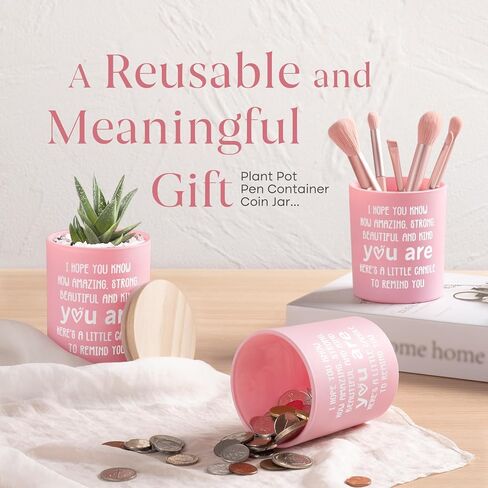 Inspirational Gifts for Women, You are Amazing Candle 10Oz, Encouragement Cheer Up Gifts for Women Friends on Birthday, Get Well Cancer Care Gift, Soy Wax Scented Candle in Kuwait