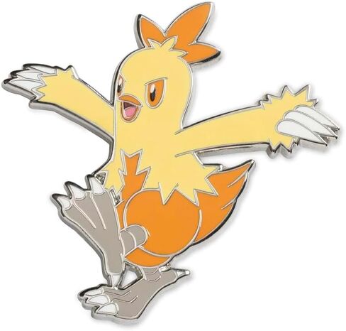 Pokémon Center: Combusken Pokémon Pin in Saudi Arabia