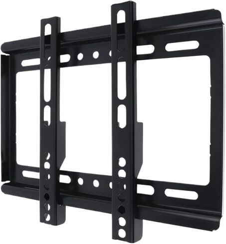 14-60 بوصة حامل تليفزيون شاشة دعم الحائط حامل شاشة الكمبيوتر كتيفة ثابتة مناسبة لتلفزيون LED LCD أقصى حمولة 75 كجم (60A) in Kuwait