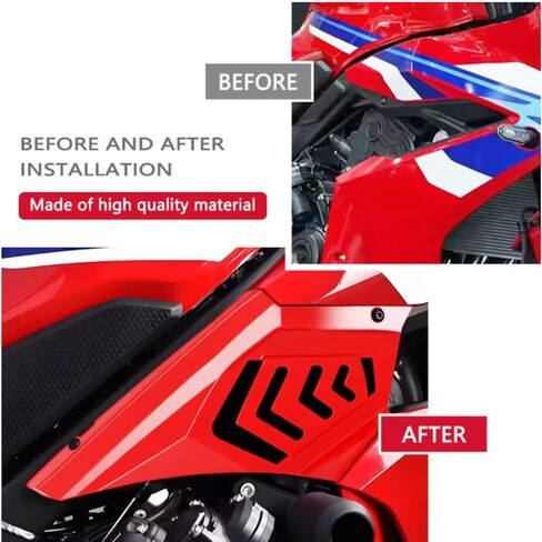 for CBR650R cbr650r 2025 2024 Accessories Including Side Fairing Body Filler Frame Spoiler Panel Spoiler and Frame Side Cover (red) in Saudi Arabia