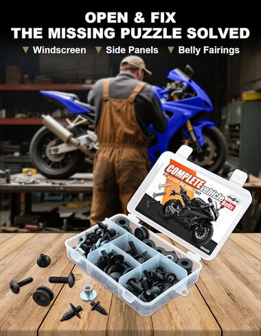 Full Sets Fairing Bolts Kit Compatible with YZF-R6 2006-2007 YZF R6 Complete Fairing Cowling Screws Mounting Bolt Cowling Screw Nut Fasteners Accessories in Kuwait