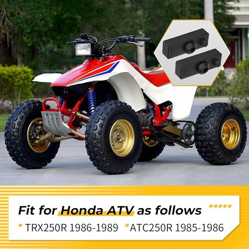 M MATI 2 قطعة إطار الحاجز الخلفي المثبط لهوندا TRX250R 1986-1989 ATC250R 1985-1986 50815-HA2-670 50815-HA2-000 in Saudi Arabia