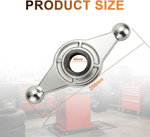 812103 Wheel Balancer Hub Wing Nut for Hunter DSP w/ 40mm X 8mm Shaft Thread Pitch,Compatible with DSP7700, DSP8500, DSP9000, DSP9200, DSP9500, DSP9600,GSP9700 in Kuwait