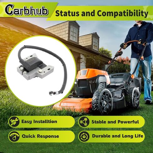 Carbhub 591420 398593 ملف الإشعال لمحرك 3HP 793281 793352 792594 395489 496914 لـ Toro 58050 16325 16330 16410 وحدة المحرك لجزازة العشب Magneto 60100 748002 82900 90700 9A400 in Saudi Arabia