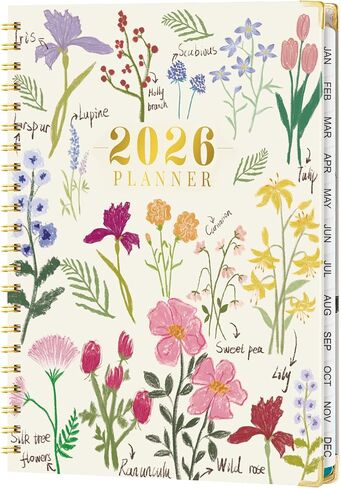 VinTs 2025 Planner,Large Size 8.6X11.6 Weekly & Monthly Planner,Jan.2025 - Dec.2025, 2025 Agenda Organizers with stickers, bookmarks, back pocket for office home school supplies in Kuwait