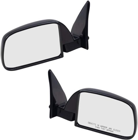 Manual Mirror for 1989-1995 Pickup w/o Vent Window Sail Mounted 8794089147 Set TO1320112 in Saudi Arabia