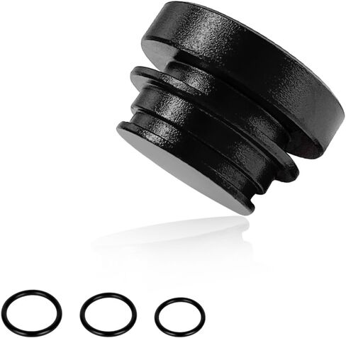 Cigarette Lighter Plug Cover, Waterproof Dustproof Cigarette Lighter Socket Cover Cap Vehicle Decoration, Aluminum Button Plug Replacement fit for Most Cars SUVs Trucks (Black) in Saudi Arabia