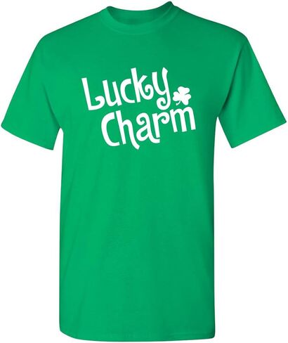 Lucky Charm St Patricks Day T Shirt | Party Novelty T-Shirts for Men & Women Soft & Comfortable Fit in Saudi Arabia