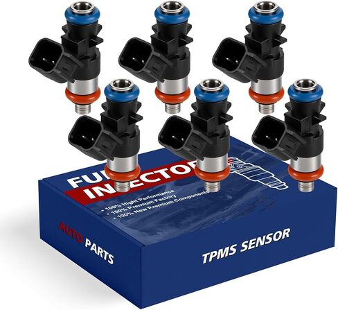 6PCS Fuel Injectors 3.6L Compatible with 2012-2017 Jeep Wrangler 2011-2015 Grand Cherokee for:2011-2019 Dodge Grand Caravan Charger Journey for:Chrysler Town & country V6 0280158233 in Kuwait
