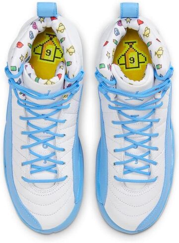 Jordan Youth Air 12 GS DQ4365 114 Emoji - Size 6.5Y in Saudi Arabia