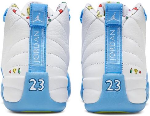 Jordan Youth Air 12 GS DQ4365 114 Emoji - Size 6.5Y in Saudi Arabia