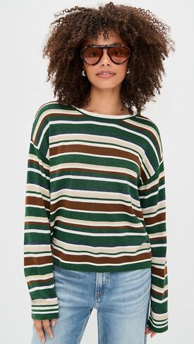 Little Lies Women's Verity Stripe Top in Kuwait