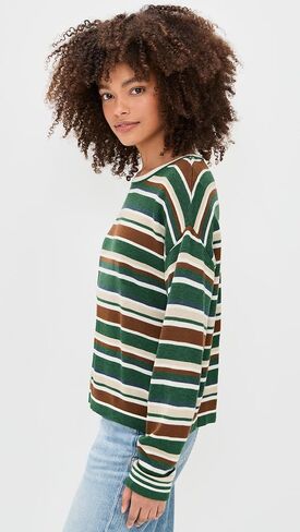 Little Lies Women's Verity Stripe Top in Kuwait