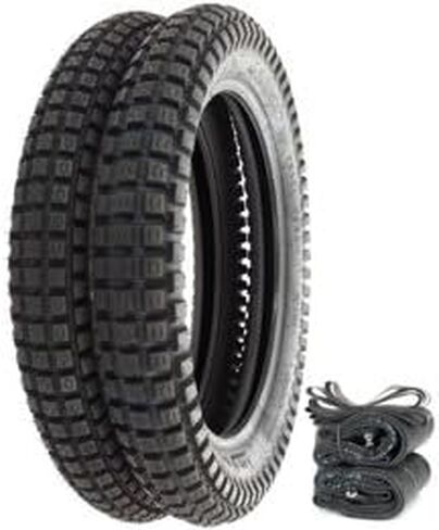 Shinko SR241 Trail Tire Set - Fits Honda CT90/110/200 CL125A - Tires Tubes and Rim Strips in Saudi Arabia