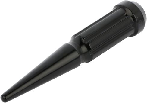 صواميل العروة M14x2 24 قطعة من صواميل العروة السوداء المسننة 4.5 بوصة (114.3 مم) طويلة لبلاكوود لـ DB11 لـ DB9 لـ DBS للرحلة الاستكشافية لـ F-150 لـ F-150 Heritage لـ F-250 Super Duty in Kuwait