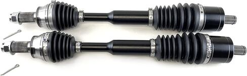 Monster XP Series Front CV Axles for Polaris 1333948 Left & Right RZR 900 50" 55" Trail 900 Telescoping Built Tough 4340 Chromoly Steel Direct Fit Factory Length with 4" of Travel in Saudi Arabia