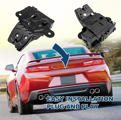 مزلاج صندوق السيارة متوافق مع مشغل Chevy، Impala، Bu1ck Regal، Cruze، Sonic، Malibu، Camaro، Corvette، Allure، Lacrosse، Verano، Cadillac - يستبدل أرقام أجزاء OE 13501988، 940-108، 99905279 in Saudi Arabia